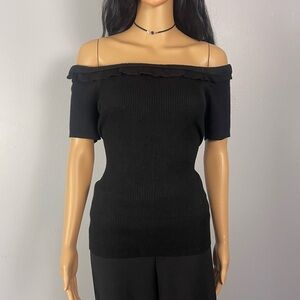 Off Shoulder KnitTop
